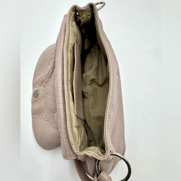 Authentic Chloe Mini Taupe Leather 2way Lily Bow Handbag Neutrals - Picture 11 of 12